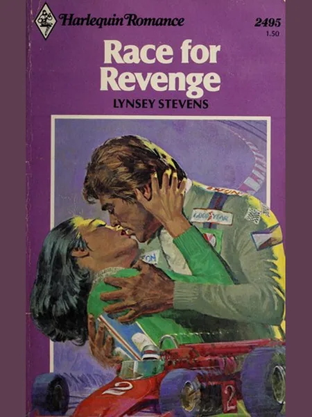 Race for Revenge, cover of another edition (the Mills & Boon 1981 cover is not yet photographed)