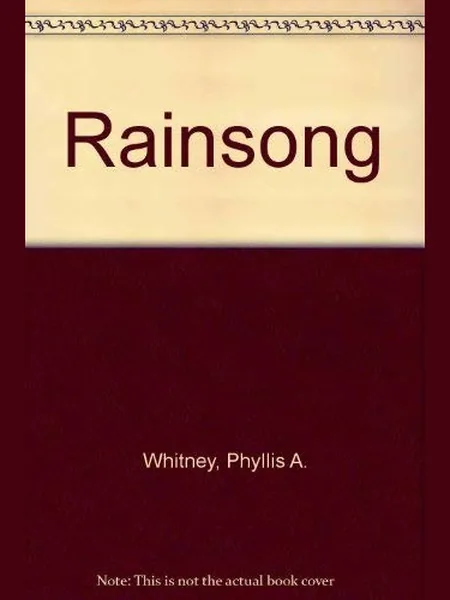 Rainsong cover, Doubleday 1984