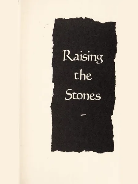 Raising the Stones cover