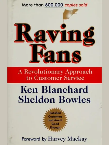 Raving Fans first edition cover, Morrow 1993