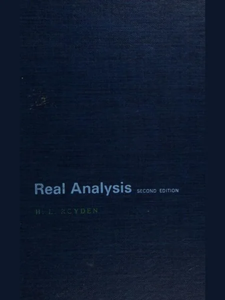 Real Analysis cover