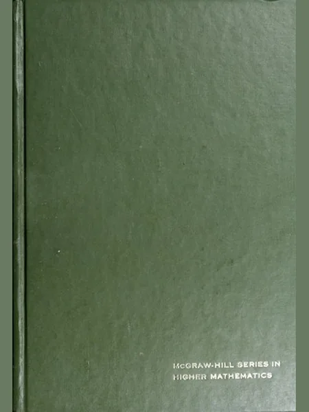 Real and Complex Analysis first edition cover, McGraw-Hill 1966