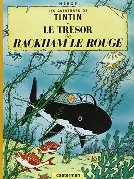 Red Rackham's Treasure cover