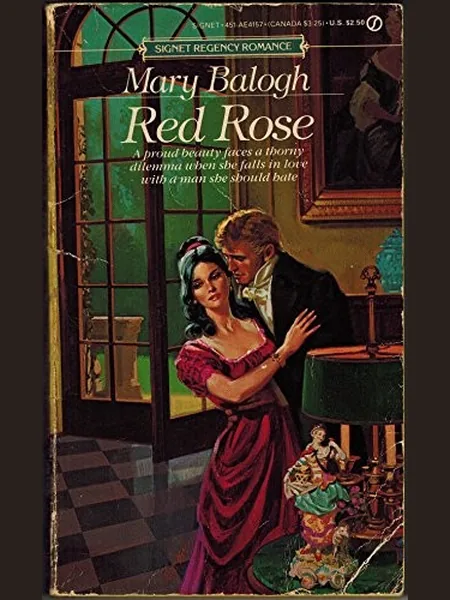 Red Rose first edition cover, New American Library 1986