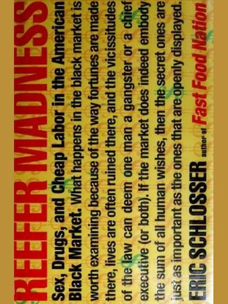 Reefer Madness, cover of another edition (the Penguin Books 2004 cover is not yet photographed)