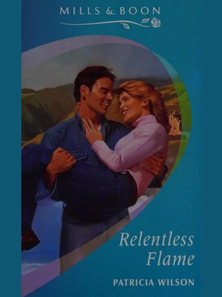 Relentless Flame, cover of another edition (the Macmillan 1995 cover is not yet photographed)