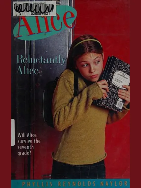 Reluctantly Alice first edition cover, Atheneum 1991