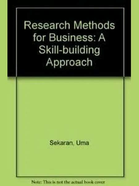 Research Methods for Business cover
