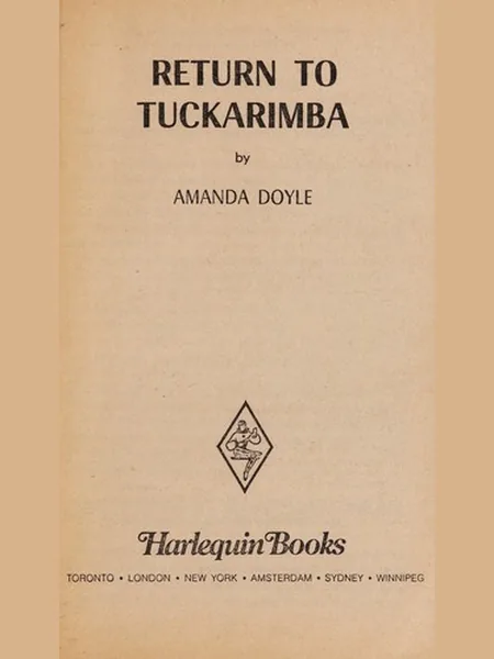 Return to Tuckarimba cover