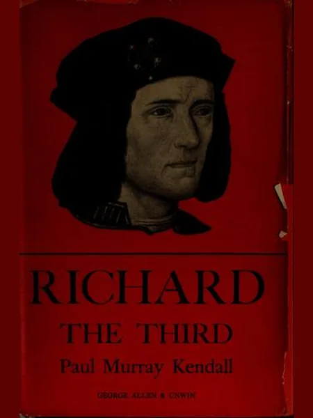 Richard the Third first edition cover, Allen & Unwin 1955