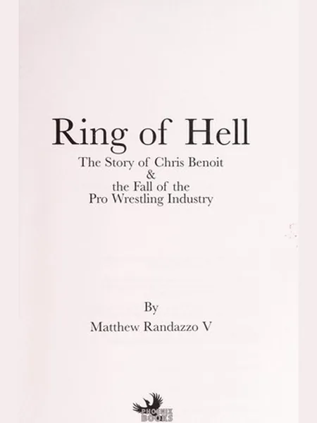 Ring of Hell first edition cover, Phoenix 2008