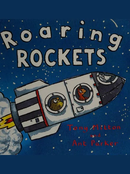 Roaring Rockets first edition cover, Kingfisher 1997