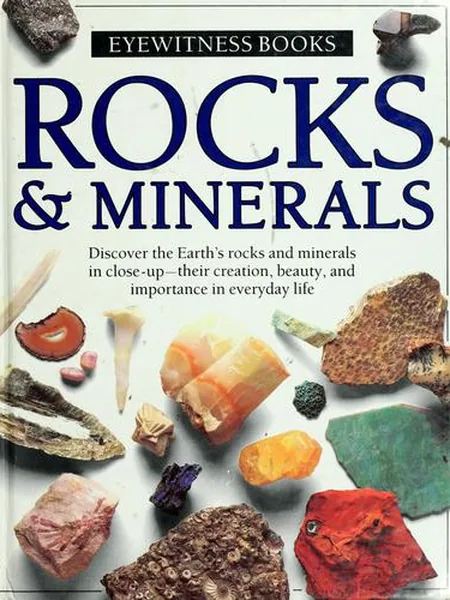 Rocks & Minerals first edition cover, Knopf 1988