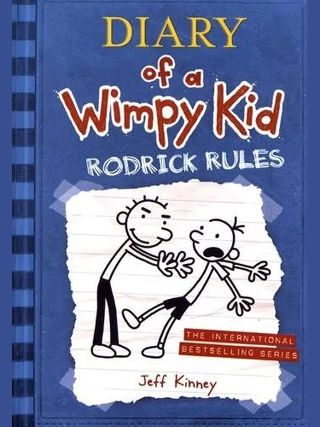 Rodrick Rules Diary of a Wimpy Kid cover