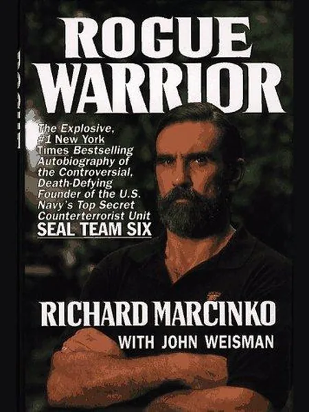Rogue Warrior first edition cover, Pocket Books 1992