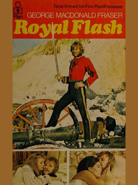 Royal Flash first edition cover, Pan Books 1970