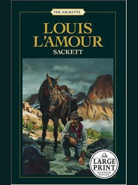 Sackett, cover of another edition (the Bantam Books 1971 cover is not yet photographed)