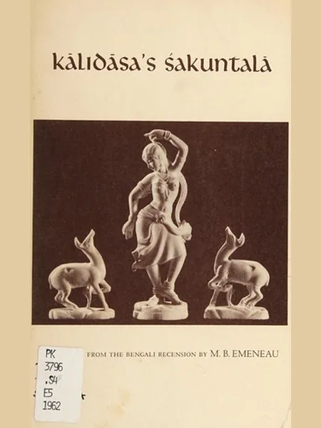 Sacontalá cover