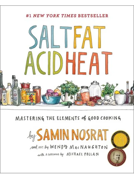 Salt, Fat, Acid, Heat cover, Simon & Schuster 2017