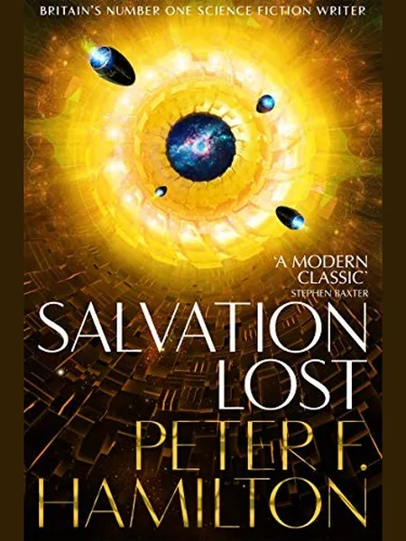Salvation Lost, cover of another edition (the Pan Macmillan 2019 cover is not yet photographed)