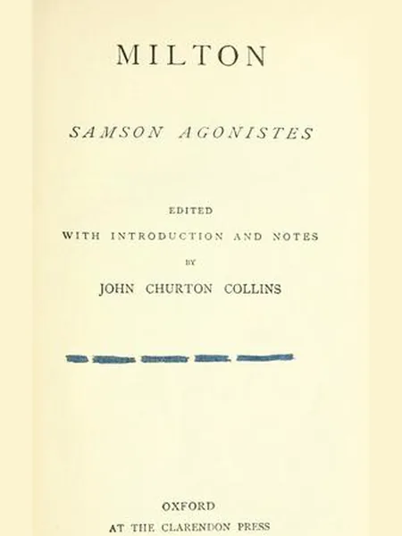 Samson Agonistes cover