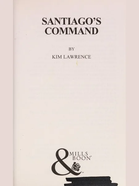 Santiago's Command cover