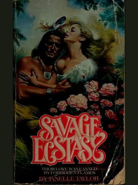 Savage Ecstasy first edition cover, Kensington Pub. Corp 1981