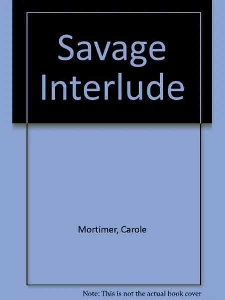 Savage Interlude cover
