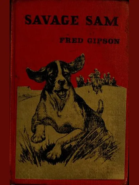 Savage Sam cover, Harper 1962