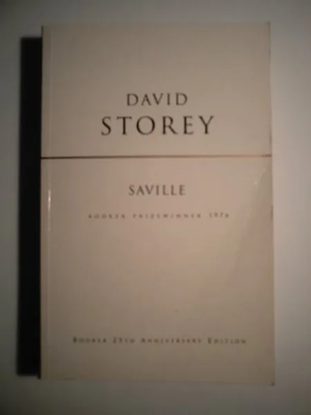 Saville, cover of another edition (the Harper & Row 1976 cover is not yet photographed)