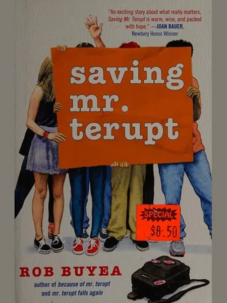 Saving Mr. Terupt, cover of another edition (the Puffin 2015 cover is not yet photographed)