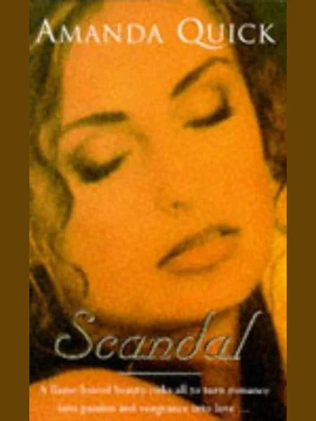 Scandal, cover of another edition (the Orion Publishing Group 1994 cover is not yet photographed)