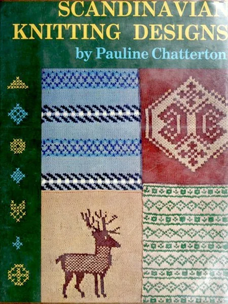 Scandinavian Knitting Designs first edition cover, Scribner 1977