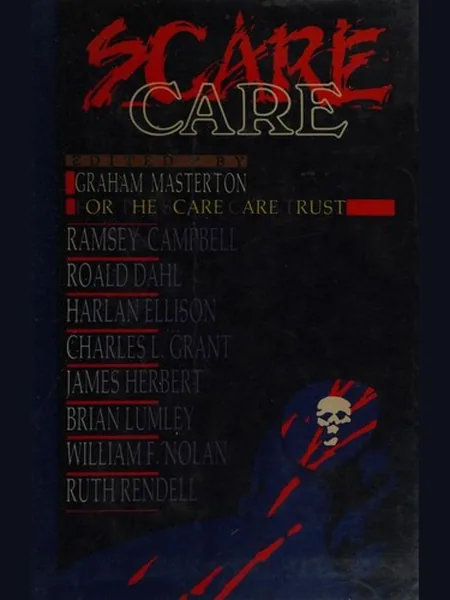 Scare Care first edition cover, Tor Horror 1989