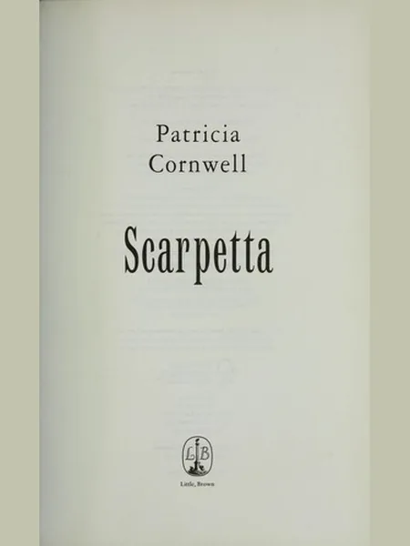 Scarpetta cover
