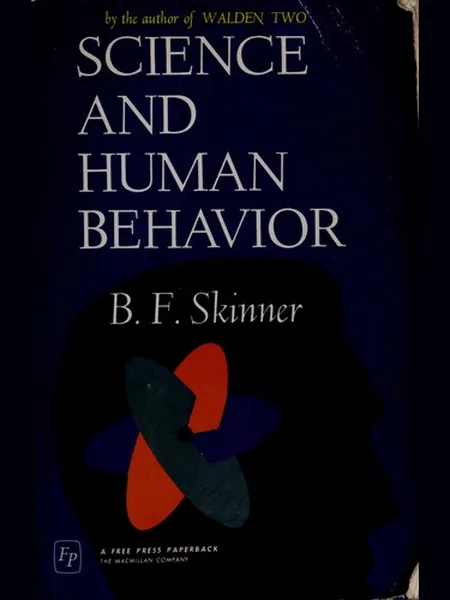 Science and Human Behavior first edition cover, Macmillan 1953