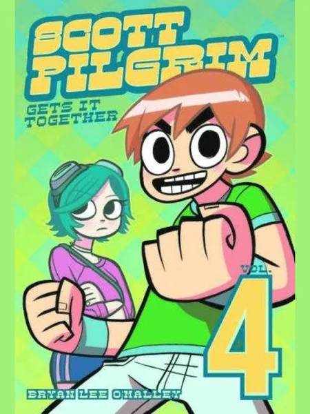 Scott Pilgrim: Gets It Together #4 first edition cover, Oni Press 2007