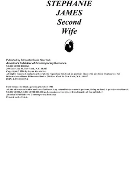 Second Wife cover