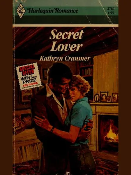 Secret Lover, cover of another edition (the Mills & Boon 1985 cover is not yet photographed)