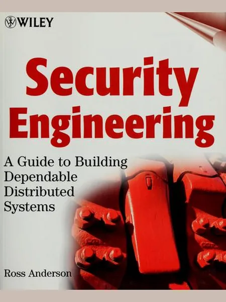Security Engineering cover, Wiley 2001