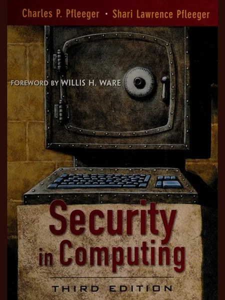Security in Computing cover