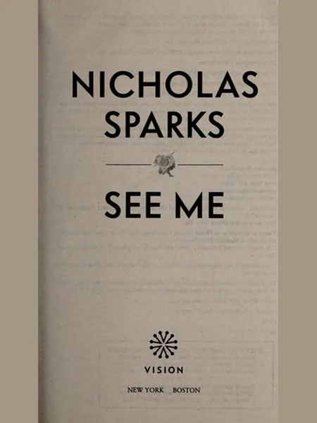 See Me first edition cover, Grand Central Publishing 2017