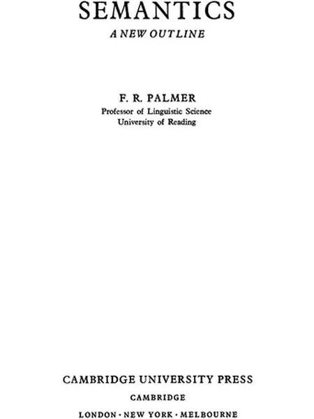 Semantics cover