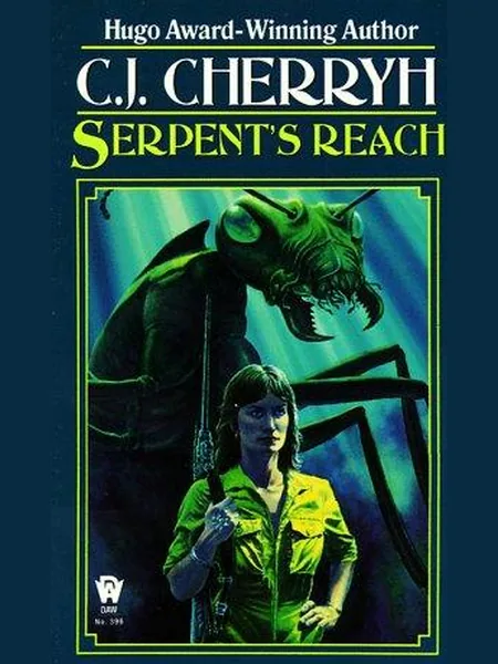 Serpent's Reach, cover of another edition (the Macdonald 1980 cover is not yet photographed)