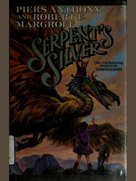 Serpent's Silver, cover of another edition (the Harper Collins 1991 cover is not yet photographed)