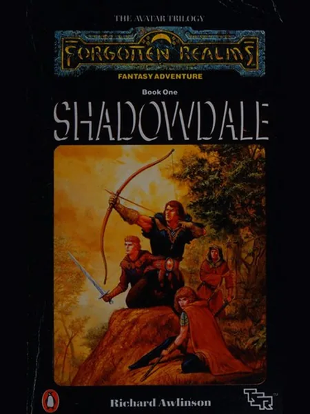 Shadowdale cover, Penguin Books 1989