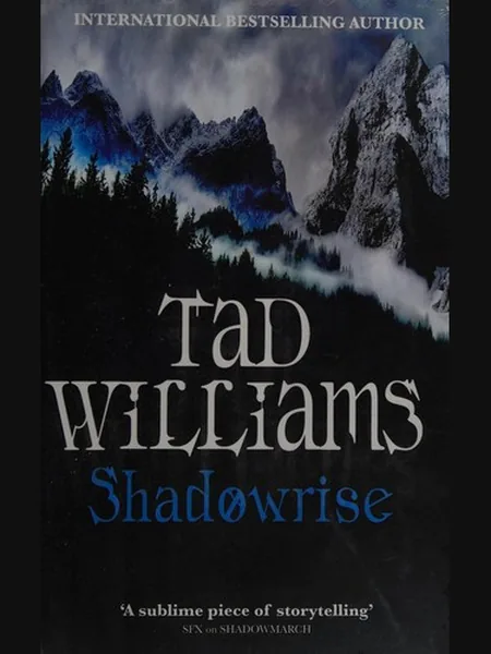 Shadowrise, cover of the Orbit, 2010 edition (the DAW Books 2010 cover is not yet photographed)