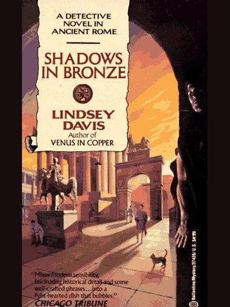 Shadows in Bronze first edition cover, Sidgwick & Jackson 1990