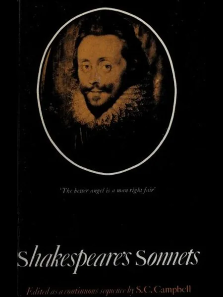 Shakespeare's Sonnets, cover of another edition (the David Nutt 1890 cover is not yet photographed)