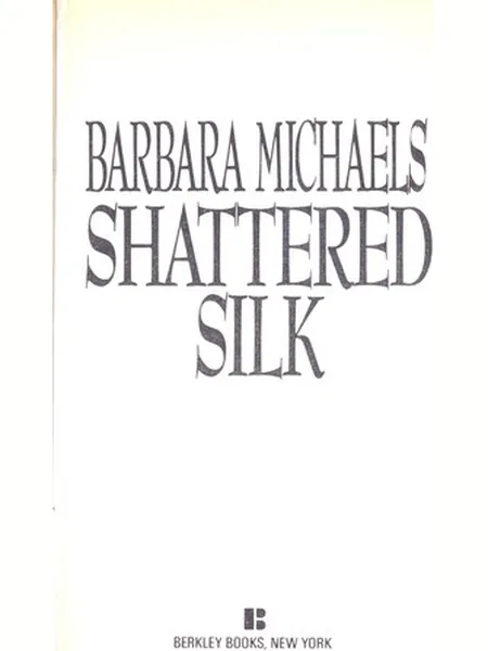 Shattered Silk, cover of another edition (the Atheneum 1986 cover is not yet photographed)